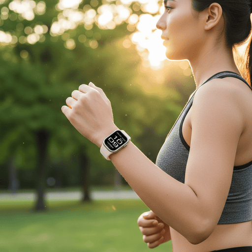 Women's Waterproof Fitness Smartwatch – IP68, Magnetic Charging & Health Tracker - Monsta Online