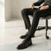 Noel Leather Dress Shoes – Men's Classic Lace - Up Genuine Leather Dress Shoes - Monsta Online