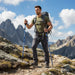 Lightweight Adjustable Trekking Poles – Foldable Aluminum Hiking & Walking Sticks - Monsta Online