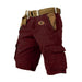 Men's Luxury Cargo Shorts – 6 - Pocket Stretch Fabric, Durable & Stylish for Any Adventure - Monsta Online
