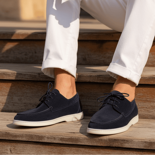 Gaviel Suede Loafers – Men's Vintage Moc - Toe Slip - On Shoes - Monsta Online