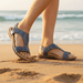Rinah Women's Luxury Orthopedic Leather Sandals – Memory Foam Arch Support for All - Day Comfort - Monsta Online