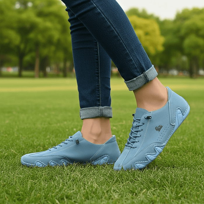 Men's Waterproof Leather Slip - On Loafers – Breathable Anti - Slip Casual Walking Shoes - Monsta Online
