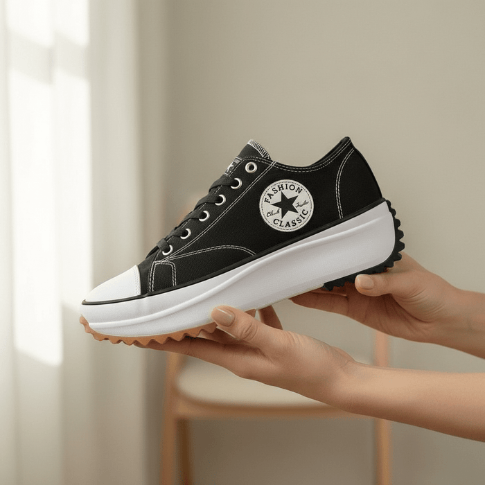 Stylish Women's Platform Sneakers - Trendy, Comfortable Footwear for All Ages - Monsta Online