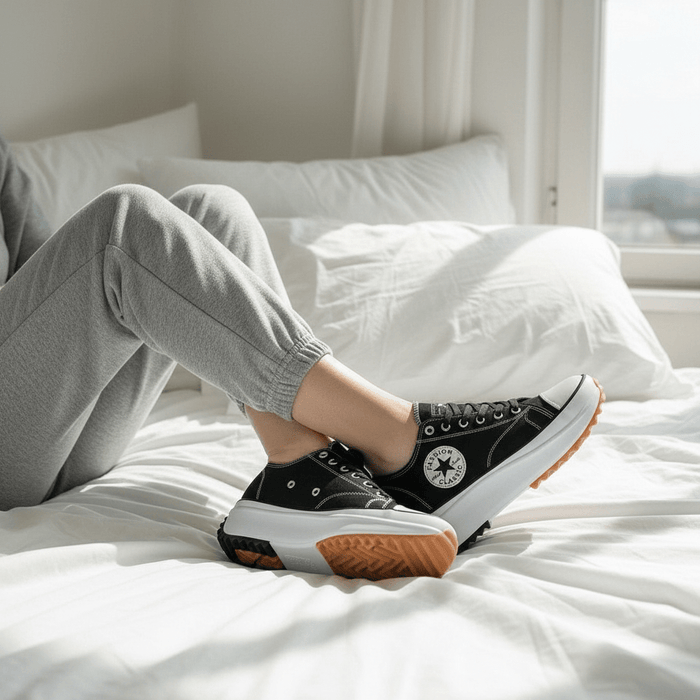 Stylish Women's Platform Sneakers - Trendy, Comfortable Footwear for All Ages - Monsta Online
