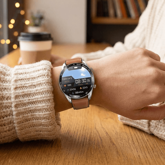 Non - Invasive Glucose Smartwatch – Blood Sugar Monitor Watch with NFC & Bluetooth Calling - Monsta Online