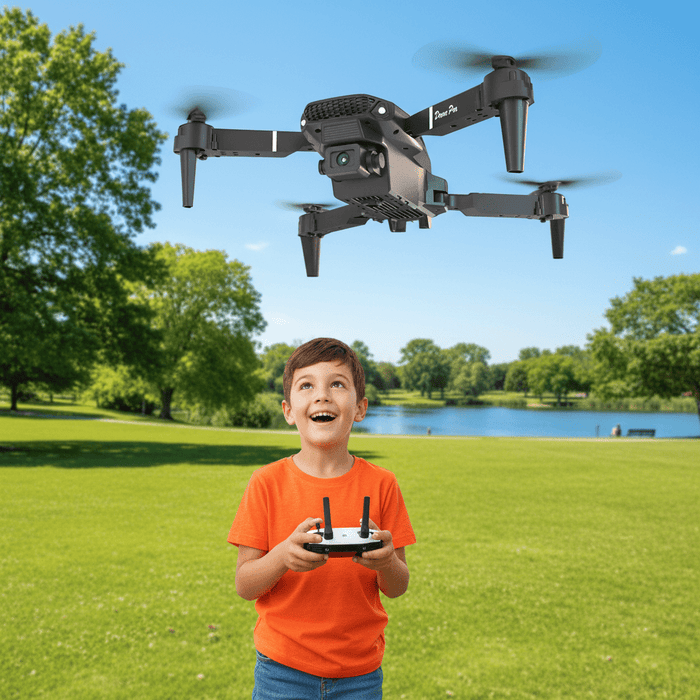 Beginer Friendly Dual Camera Drone – WiFi FPV, Folding RC Quadcopter for Stunning Aerial Shots - Monsta Online