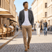 Men's Linen Blazer – Lightweight Unstructured Summer Jacket - Monsta Online