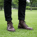 Ravenna Luxe Leather Lace - Up Boots – Vintage Style & All - Day Comfort - Monsta Online