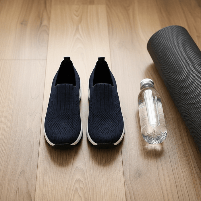 Women's Slip - On Plantar Fasciitis Shoes – Cushioned Insole & Breathable Anti - Slip Design - Monsta Online