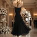 Vivienne Draped Pleated Midi Dress – Women's Sleeveless Fitted Wedding Guest Dress - Monsta Online