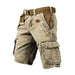Men's Luxury Cargo Shorts – 6 - Pocket Stretch Fabric, Durable & Stylish for Any Adventure - Monsta Online