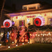 2 Pack 3ft Inflatable Halloween Eyeballs with LED Lights and Air Blower - Monsta Online