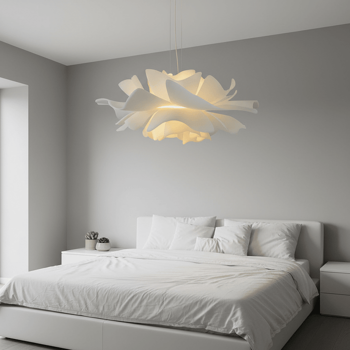 Elegant Flowerleaf Pendant Light – Luxury Floral Chandelier for Living Room & Dining Room - Monsta Online
