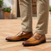 Rowan Penny Loafers – Men's Classic Leather & Suede Slip - On Dress Shoes - Monsta Online