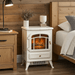 Compact Electric Fireplace Stove Heater with Adjustable Heat Settings - Monsta Online