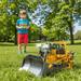 1:24 Scale 9 Channel Remote Control Bulldozer Toy with Metal Shovel and Dual Batteries Lights & Sounds for Kids - Monsta Online