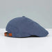 Men's Classic Wool Blend Flat Cap – Timeless Herringbone Newsboy Style for All Occasions - Monsta Online