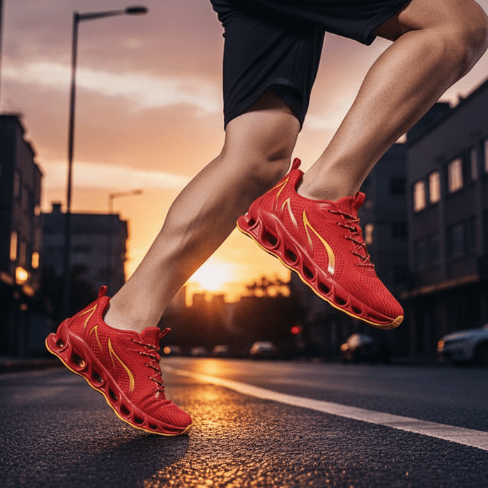 Men's Orthopedic Walking & Running Shoes – Arch Support, Cushioned & Non - Slip - Monsta Online