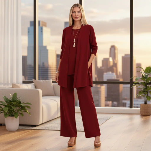 Waverly 3 - Piece Set – Women's Elegant Formal Co - ord Set - Monsta Online