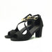 Women's Chic Ankle Strap Block Heel Sandals – Cushioned Footbed, Adjustable Strap for All - Day Comfort - Monsta Online