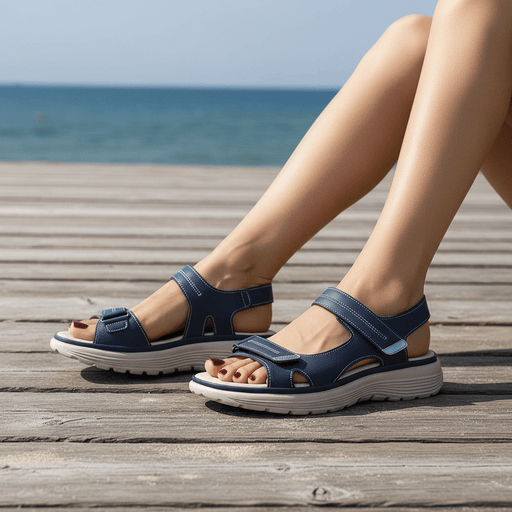 Women's Orthopedic Sandals – Arch Support, Adjustable Straps & Cushioned Non - Slip Sole - Monsta Online