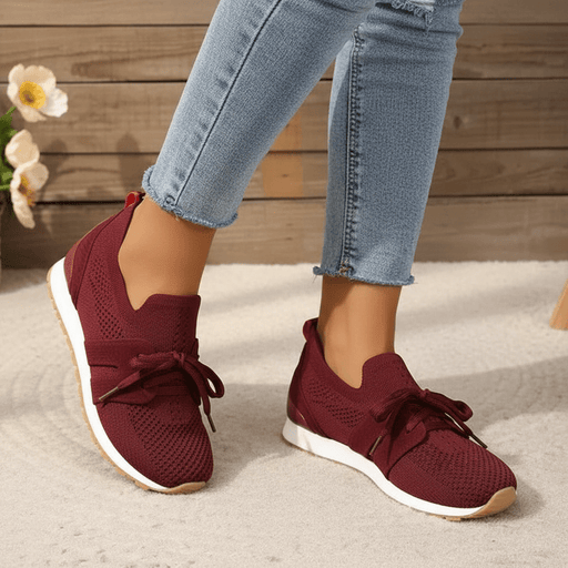 Women's Orthopedic Sneakers – Breathable Mesh, Gel Sole & Arch Support - Monsta Online