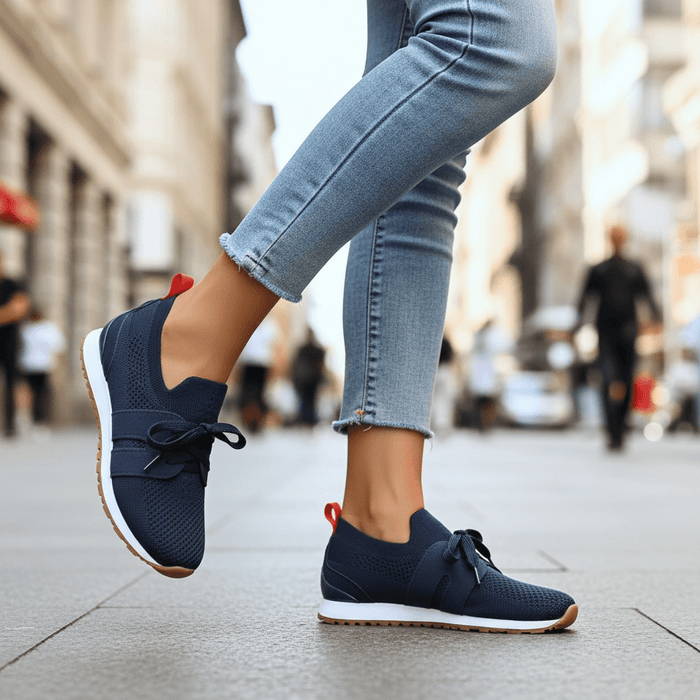 Women's Orthopedic Sneakers – Breathable Mesh, Gel Sole & Arch Support - Monsta Online