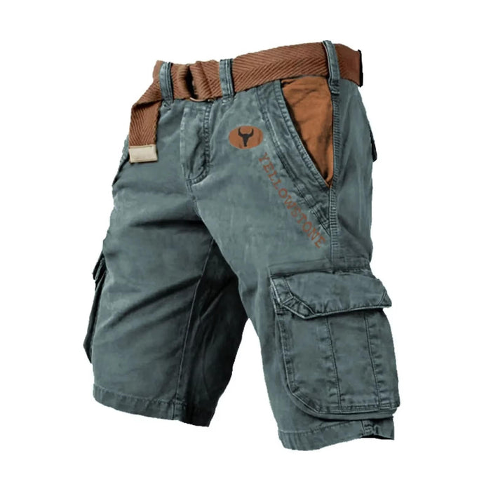 Men's Luxury Cargo Shorts – 6 - Pocket Stretch Fabric, Durable & Stylish for Any Adventure - Monsta Online