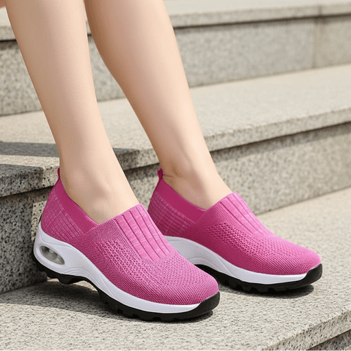 Women's Slip - On Plantar Fasciitis Shoes – Cushioned Insole & Breathable Anti - Slip Design - Monsta Online