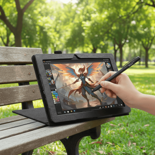 Android 13 Portable Standalone 8 - Inch Drawing Tablet for Beginers No Computer Required - Monsta Online