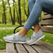 Women's Orthopedic Sneakers – Breathable Mesh, Gel Sole & Arch Support - Monsta Online
