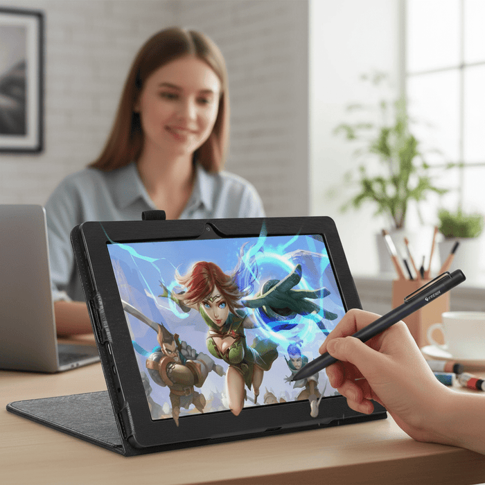 Android 13 Portable Standalone 8 - Inch Drawing Tablet for Beginers No Computer Required - Monsta Online