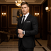 Dominic 3 - Piece Slim Fit Suit – Men's Notch Lapel Blazer, Waistcoat & Trousers Set - Monsta Online
