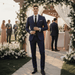 Dominic 3 - Piece Slim Fit Suit – Men's Notch Lapel Blazer, Waistcoat & Trousers Set - Monsta Online