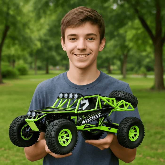 Challenger: 1:12 Scale 4WD Off - Road Remote Control Rock Climber Car With Dual Batteries - Monsta Online