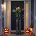 6.1ft Life - Size Animated Circus Clown – Sound Touch Activated with Glowing Eyes and Creepy Laughter - Monsta Online