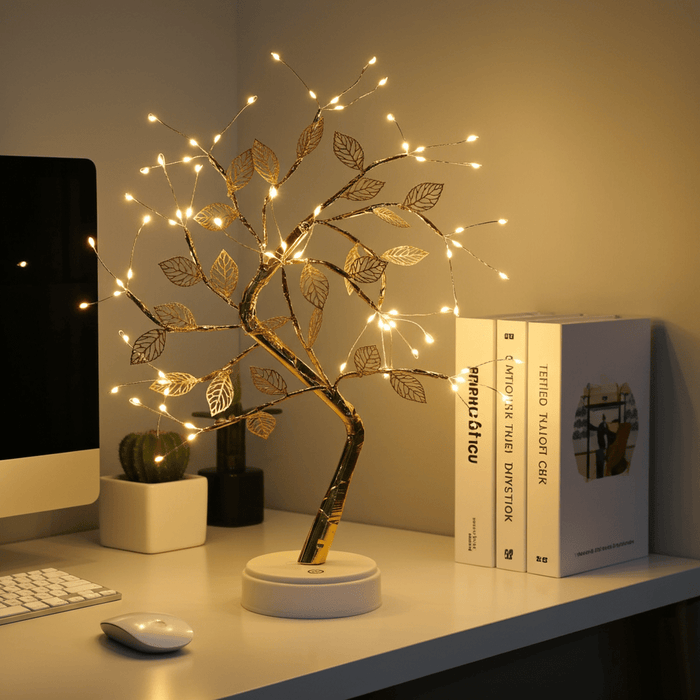 72 LED Bonsai Tree Lamp Warm White with Touch Switch and Adjustable Branches - Monsta Online