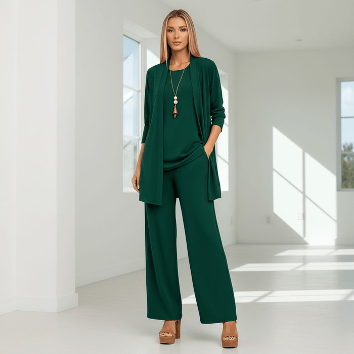 Waverly 3 - Piece Set – Women's Elegant Formal Co - ord Set - Monsta Online