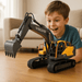 Premium 1:16 Scale Full Function Volvo RC Excavator with Metal Shovel - 17 Channel 3 - in - 1 Toy for Kids and Adults - Monsta Online