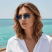 Soleil Luxury Cat - Eye Sunglasses – UV400 Vintage Retro Shades, Lightweight & Elegant - Monsta Online