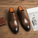 Luca Leather Oxford Shoes – Men's Italian Handcrafted Dress Shoes - Monsta Online