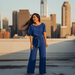Women's Solid Color Jumpsuit – Flattering Elastic Waist, Breathable Fabric - Monsta Online