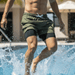 Ross Swim Shorts – Men's Quick - Dry 100% Polyester Beach Shorts - Monsta Online