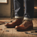 Men's Eco - Friendly Work Boots – Non - Slip Rubber Sole & Sustainable Design - Monsta Online