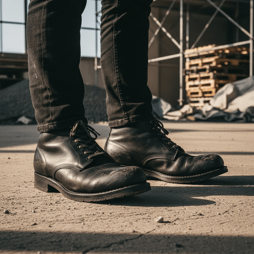 Men's Eco - Friendly Work Boots – Non - Slip Rubber Sole & Sustainable Design - Monsta Online