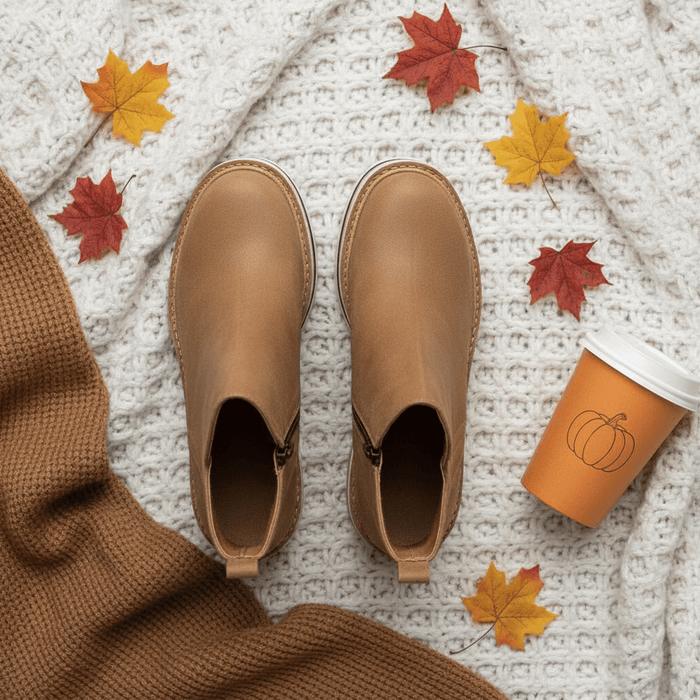 Women's Chic Low Ankle Boots – Side Zipper, Reinforced Grip Sole, All - Season Comfort - Monsta Online