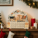 Large Wooden Christmas Advent Calendar with LED Lights and 24 Countdown Drawers - Monsta Online