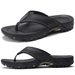 Men's Athletic Flip Flops with Arch Support – Cushioned Non - Slip Sandals for All - Day Comfort - Monsta Online