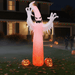 12FT Tall Halloween Inflatable Ghost with LED Flame Light - Monsta Online